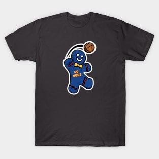 Denver Nuggets Gingerbread Man T-Shirt